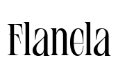 Flanela Font Image