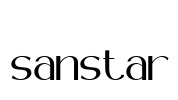 sanstar Font Image