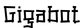 Gigabot Font Image