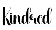 Kindred Font Image
