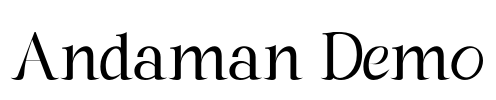 Andaman Demo