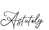 Astutely Font Image