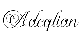 Adeglian Font Image