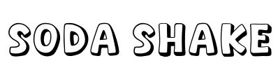 Soda Shake Font Image