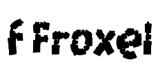 f Froxel Font Image