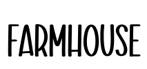 Farmhouse Font Image