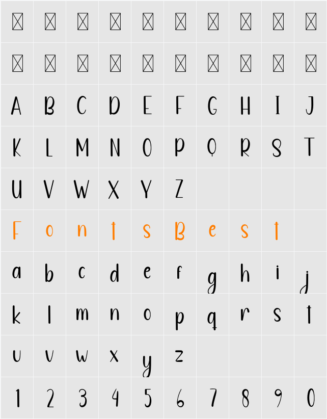 Midnight Character Map