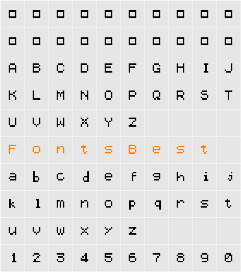 Aerx Tablets Character Map
