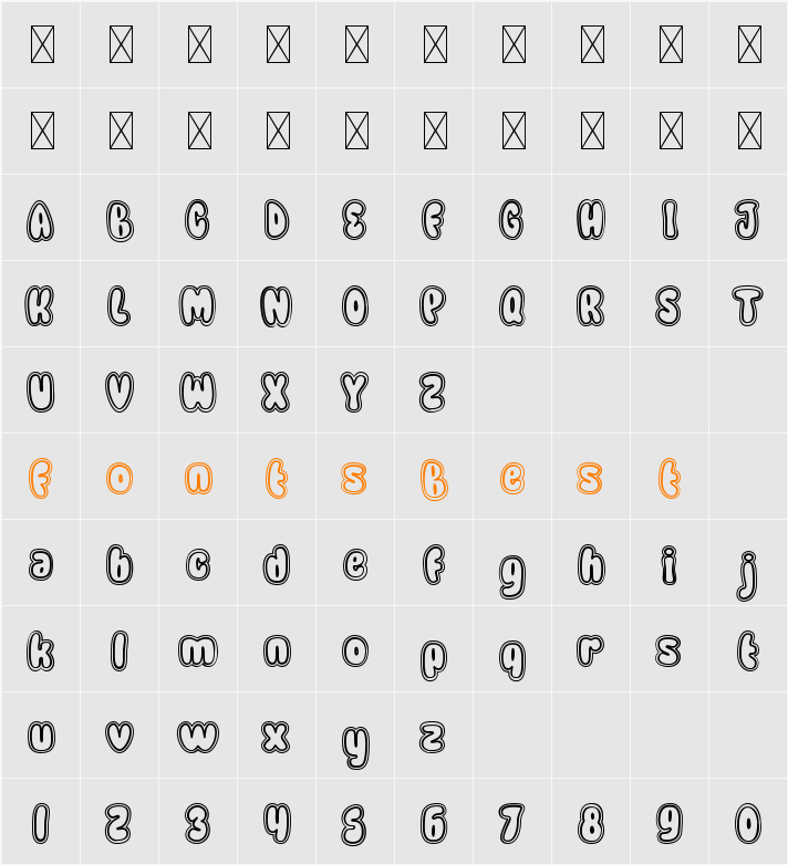 Airy Wonders Eight Character Map