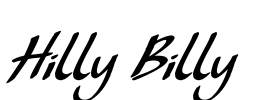 Hilly Billy Font Image