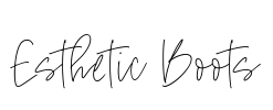 Esthetic Boots Font Image