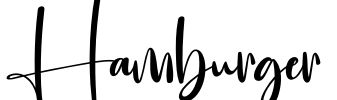 Hamburger Font Image