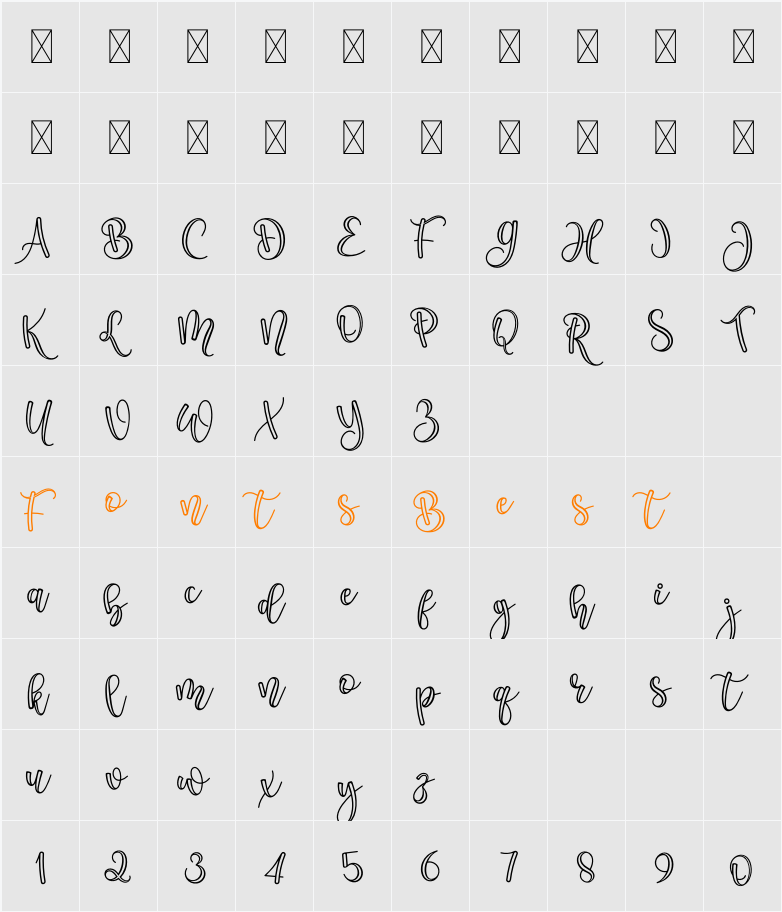 Sublime Character Map