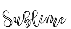 Sublime Font Image