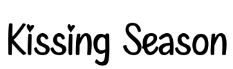 Kissing Season Font Image