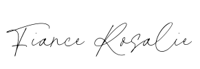 Fiance Rosalie Font Image