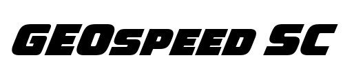 GEOspeed SC Font Image