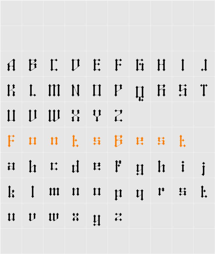 CS Colapse Demo Character Map