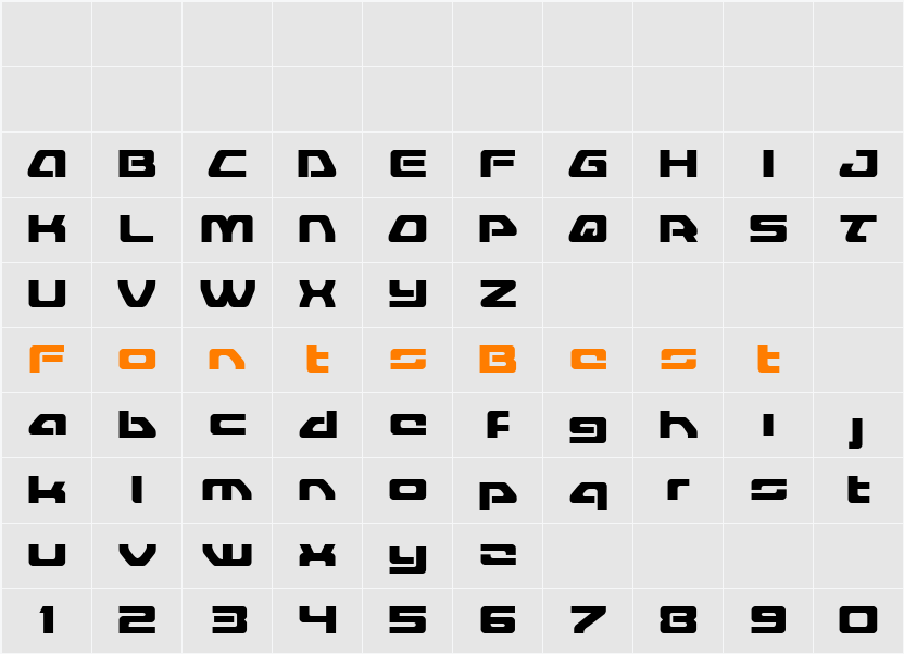 Furian Character Map