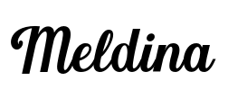 Meldina Font Image
