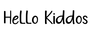 Hello Kiddos Font Image
