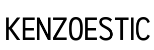 Kenzoestic Font Image