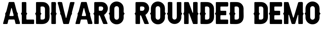 Aldivaro Rounded Demo Font Image