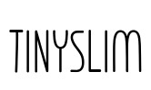 Tinyslim Font Image