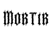 Mortir Font Image