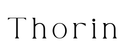Thorin Font Image