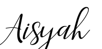 Aisyah Font Image