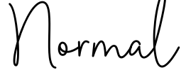 Normal Font Image