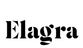 Elagra Font Image