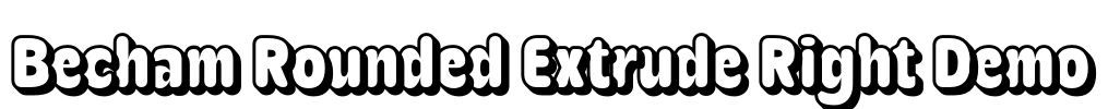 Becham Rounded Extrude Right Demo