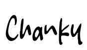 Chanky Font Image