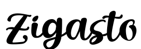 Zigasto Font Image