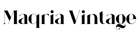 Maqria Vintage Font Image