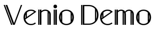 Venio Demo Font Image