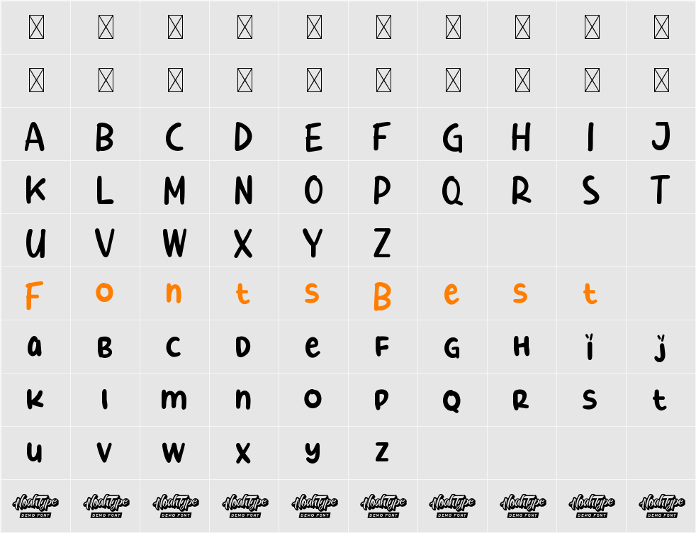 Chair Kids Demo Character Map