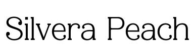 Silvera Peach Font Image