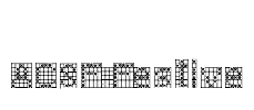 ACSF Festive Font Image