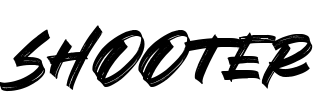SHOOTER Font Image