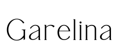Garelina Font Image