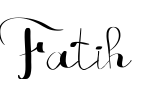 Fatih Font Image
