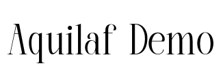 Aquilaf Demo