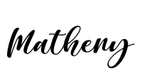 Matheny Font Image