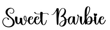Sweet Barbie Font Image