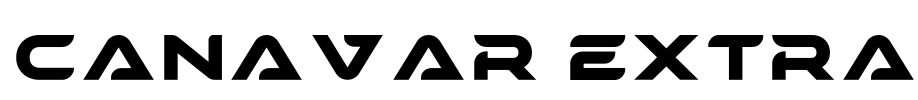 CANAVAR Extra Font Image