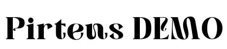 Pirtens DEMO Font Image