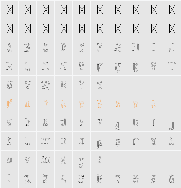 Carnotaurus Five Character Map